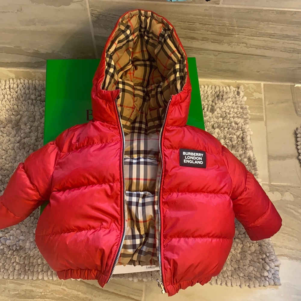 Burberry kids coat